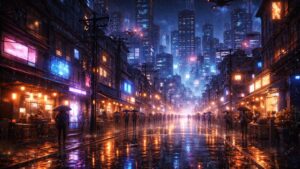 Cyberpunk Anime Explained: Neon Cities, Tech Noir, and Digital Dreams