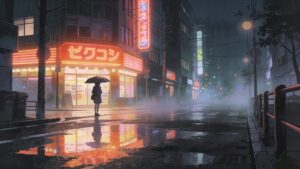 Rainy City Anime Scenes That Perfectly Capture Melancholy