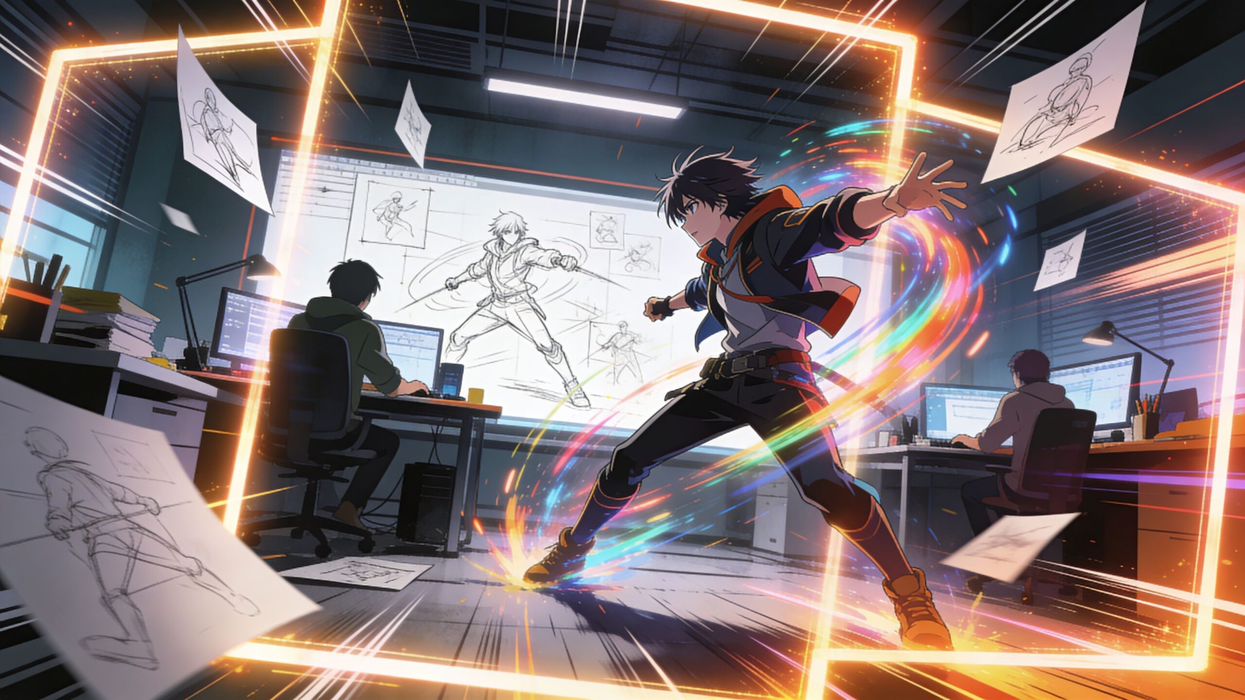 Animation Techniques Anime Streets