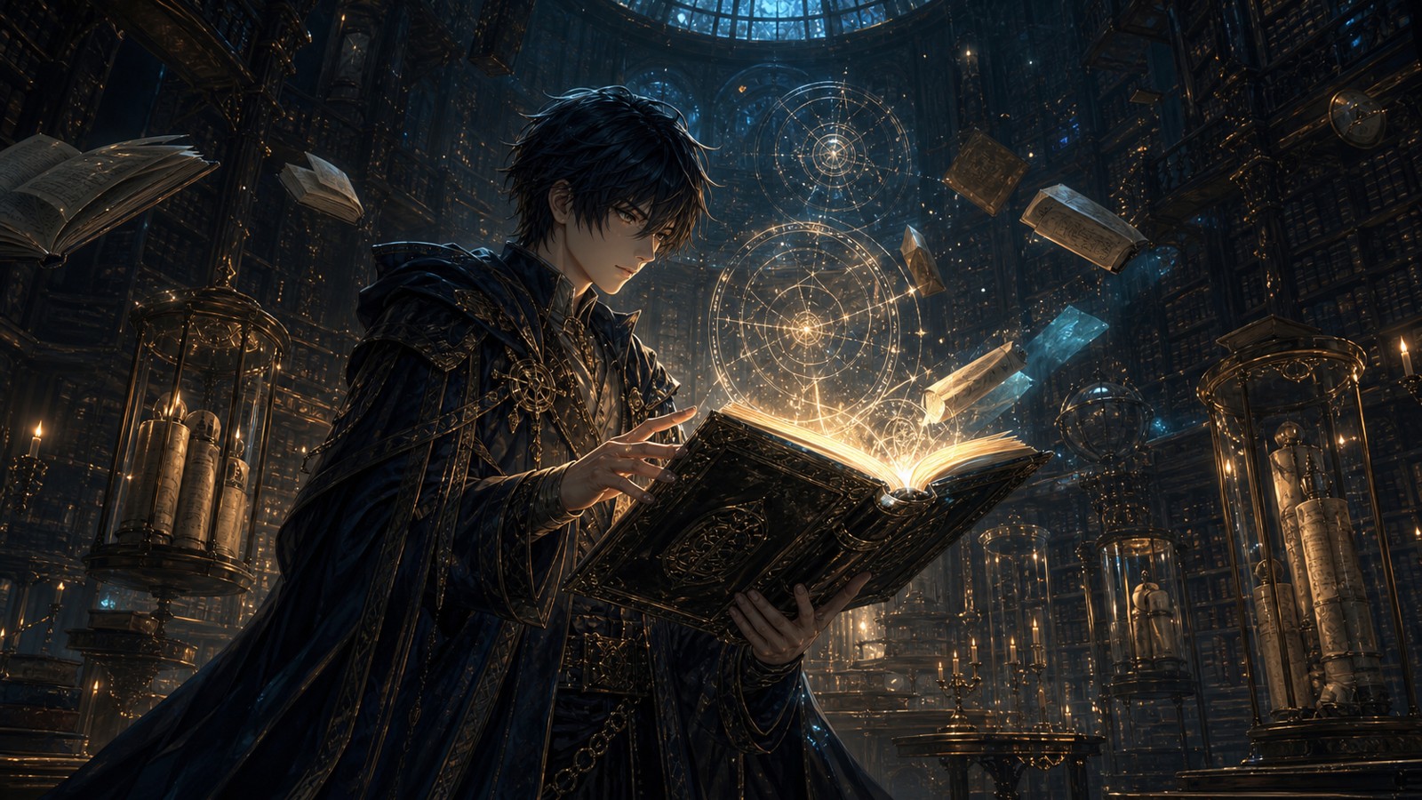 Original anime inspired editorial image for Best Anime Grimoires and Scrolls Ranked by Fan Demand and Story Impact