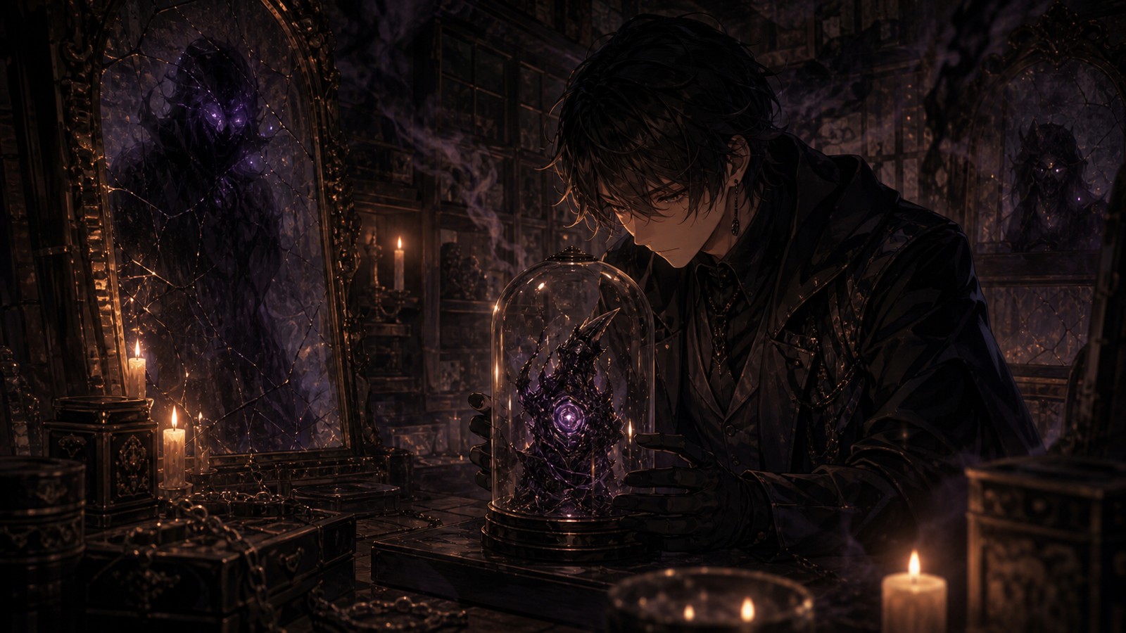 Original anime inspired editorial image for Most Memorable Anime Cursed Objects Every Fan Should Know