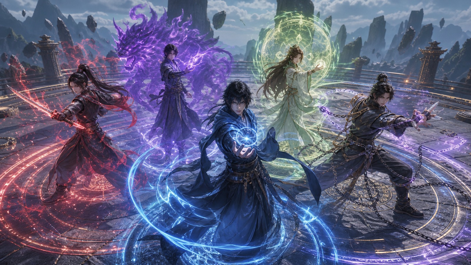 Original anime-inspired editorial image for Best Anime Power Systems Ranked by Fan Demand and Story Impact